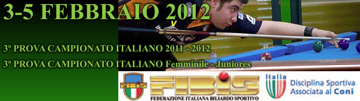 POOL CAMPIONATO ITALIANO - 3-5 febbraio 2012