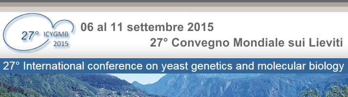 27� Convegno Mondiale sui Lieviti - 06-11 settembre 2015