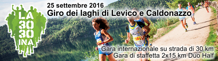 Giro dei laghi di Levico e Caldonazzo - 25 settembre 2016