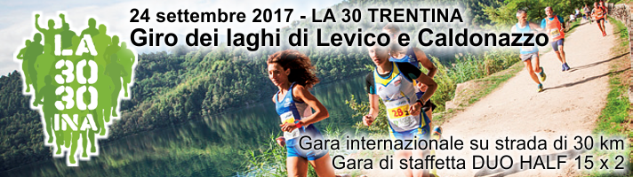 Giro dei laghi di Levico e Caldonazzo - 24 settembre 2017