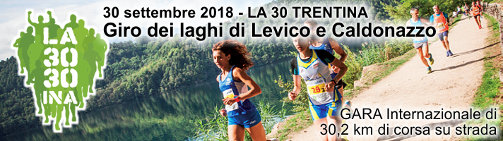Giro dei laghi di Levico e Caldonazzo - 30 settembre 2018