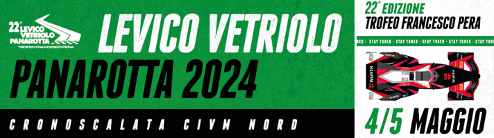 22 Cronoscalata Levico Vetriolo Panarotta - Trofeo Francesco Pera - 4 e 5 maggio 2024